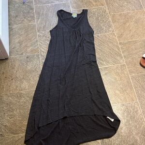 C&C California Charcoal High Low Dress